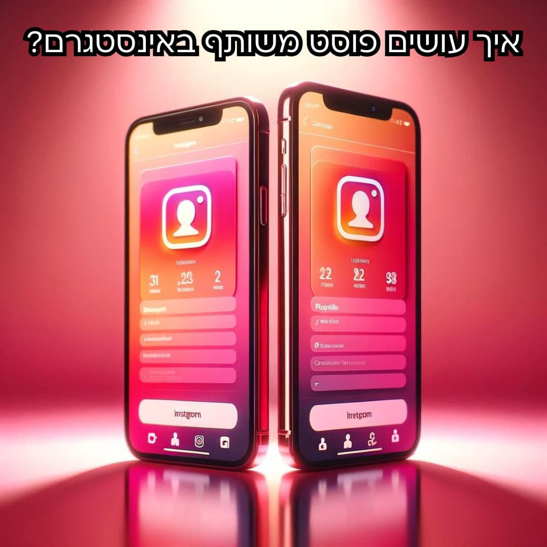 איך עושים פוסט משותף באינסטגרם