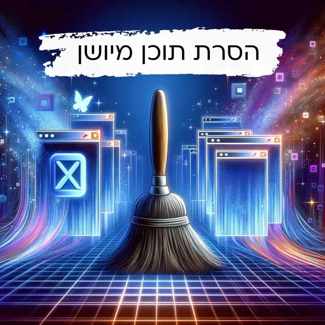 הסרת תוכן מיושן