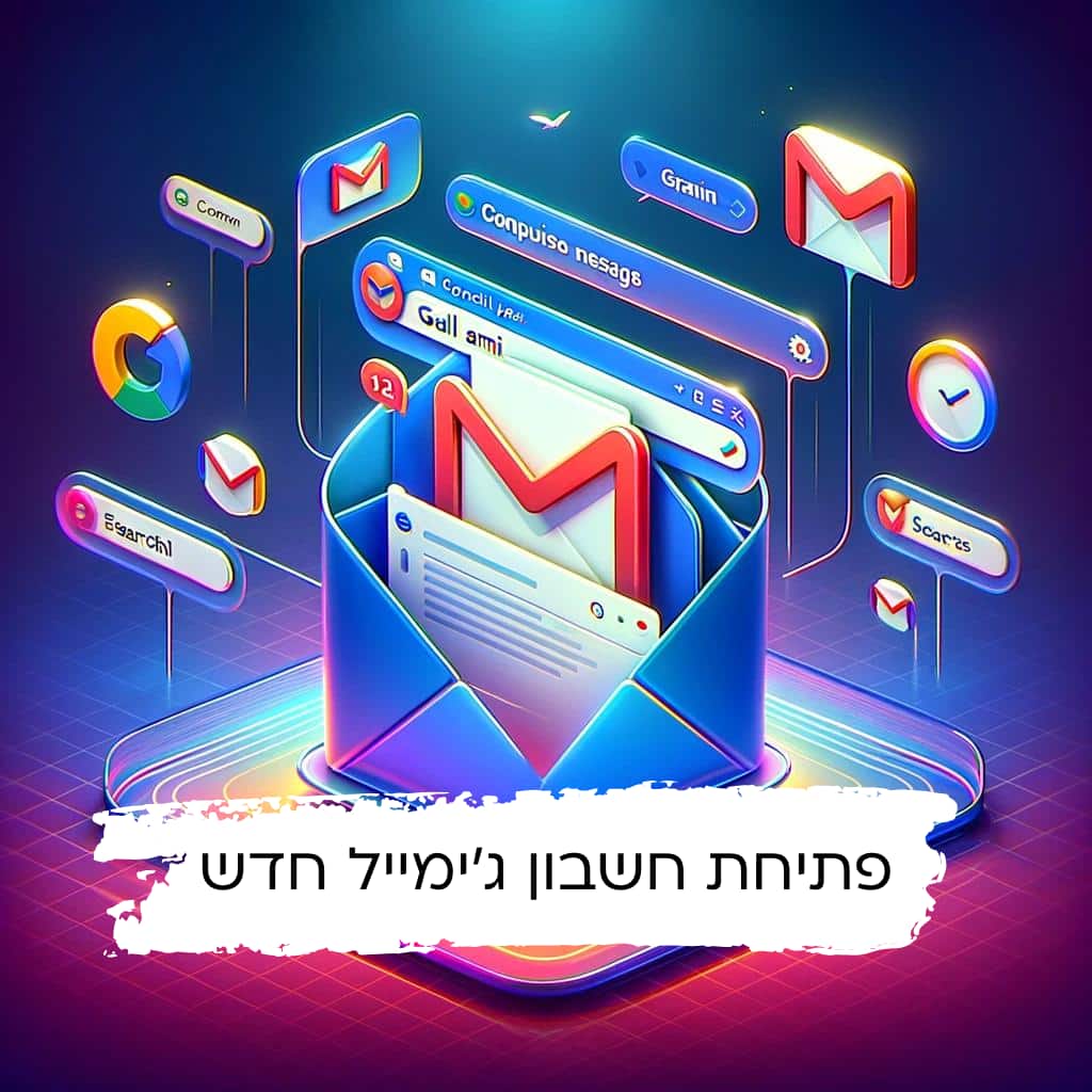 פתיחת חשבון ג’ימייל חדש